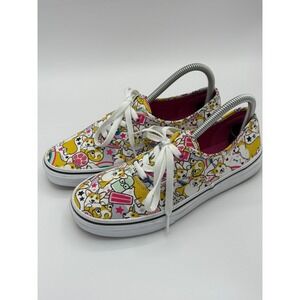 Vans Girls Juniors Size 6‎ uni-corgi Lace-Up Sneakers Pink Insole